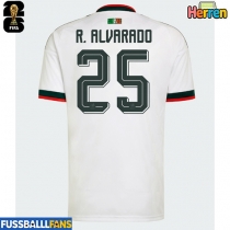 Mexiko Roberto Alvarado #25 Auswärtstrikot EM 2024 Kurzarm